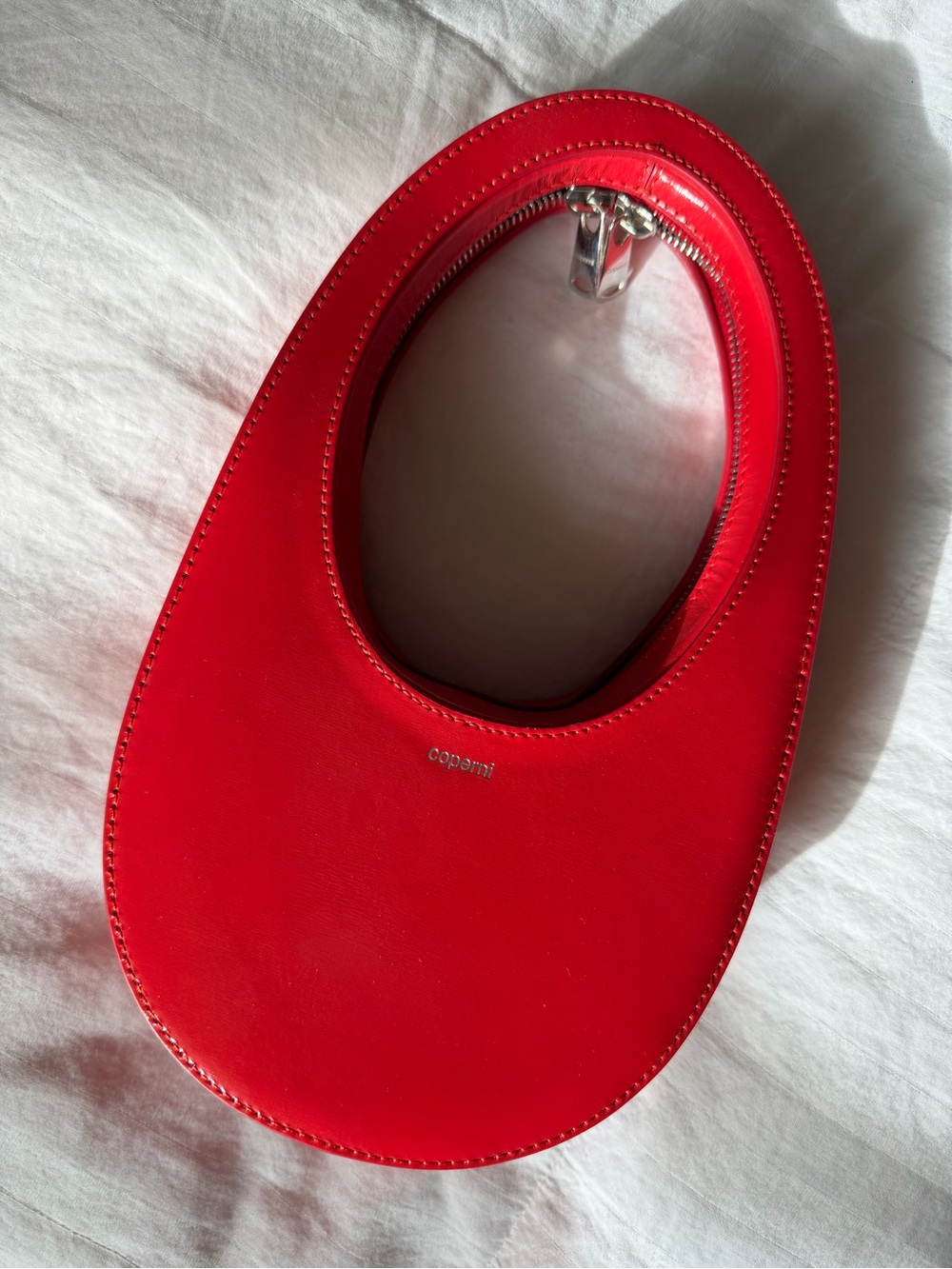Coperni Red mini swipe Handbag